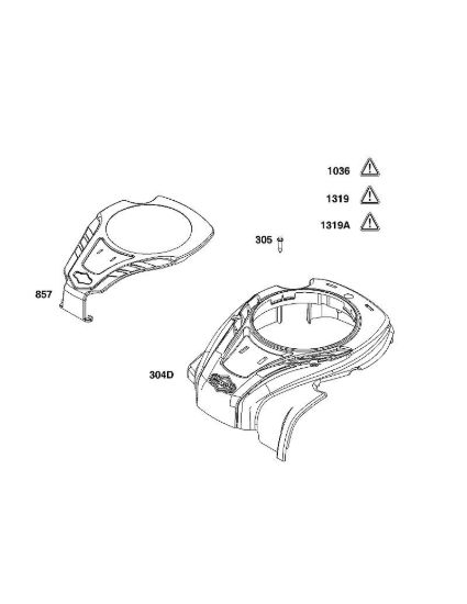 B - GRUPPO ALLOGGIAMENTO VENTOLA B&S - 09 €¦ 09P602-0124-H1 brand Stihl